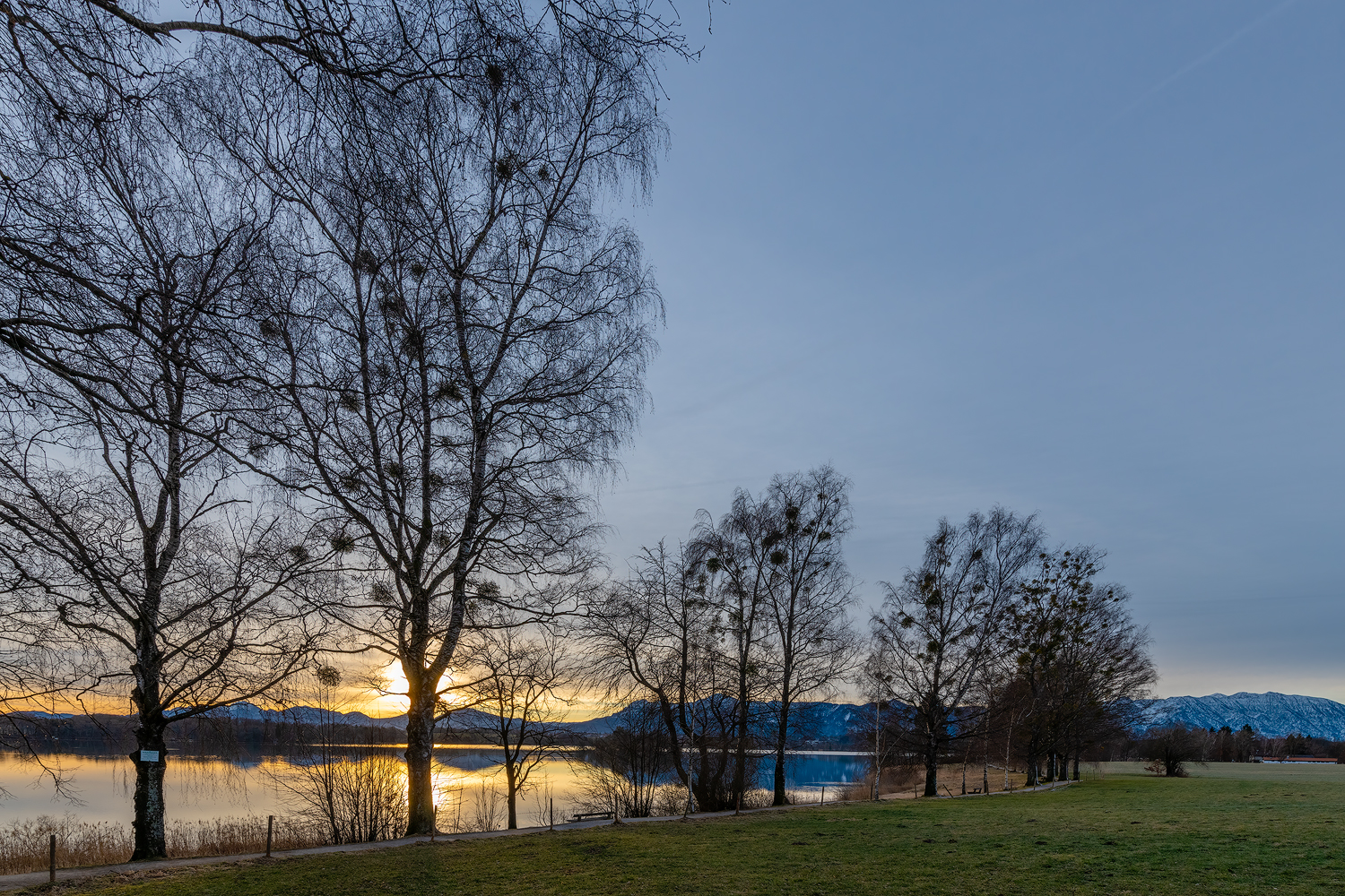 Sonnenaufgang am Staffelsee
